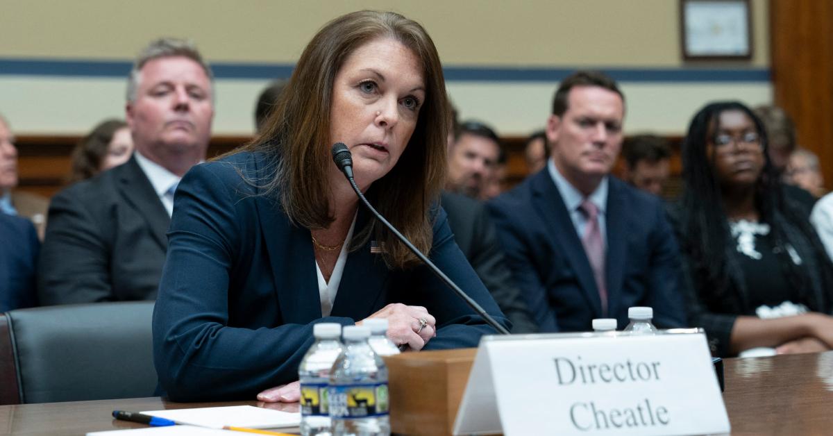 United States Secret Service director Kimberly Cheatle testifies before the House Oversight and Accountability Committee on July 22, 2024. 