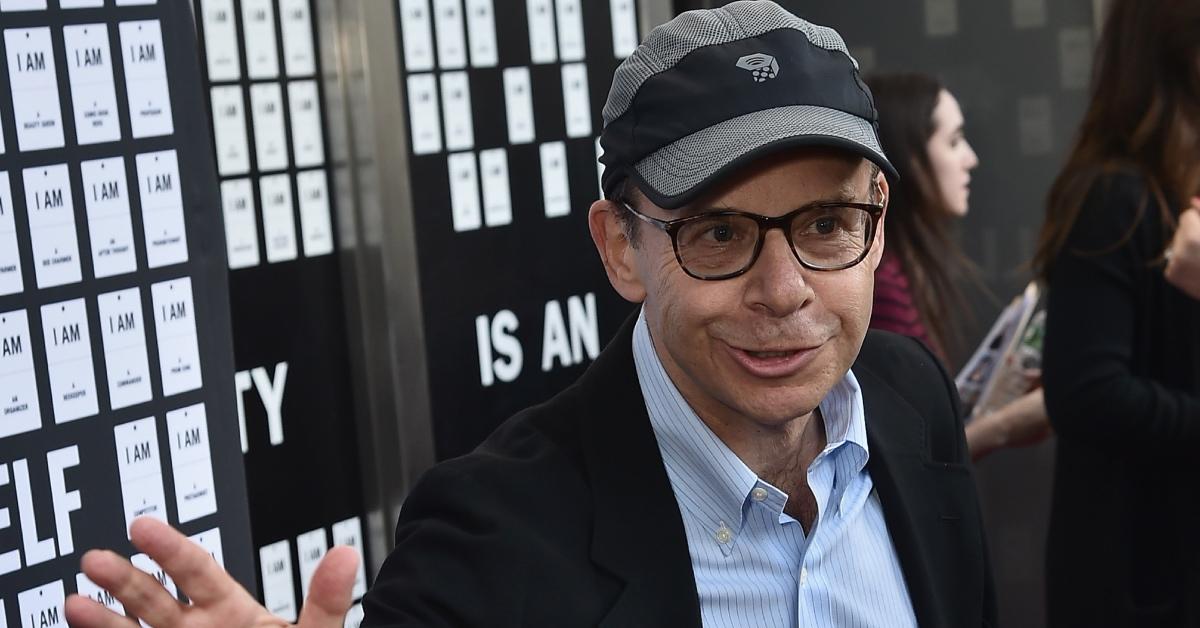 Rick Moranis attends 'In & Of Itself' Opening Night - Arrivals at Daryl Roth Theatre.