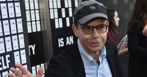 Rick Moranis attends 'In & Of Itself' Opening Night - Arrivals at Daryl Roth Theatre.