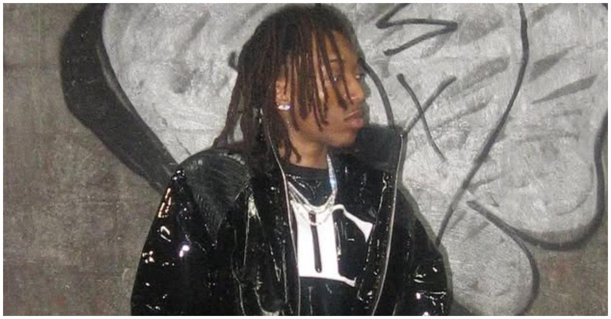 Lil Tecca posing for an Instagram photo.