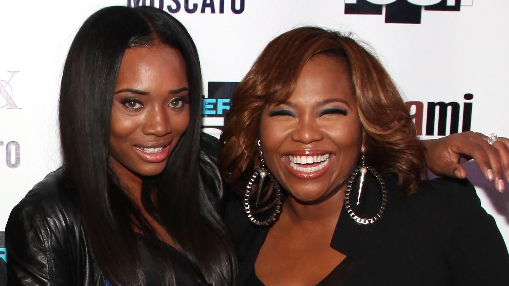 Yandy Smith and Mona Scott at Power 105.1's Powerhouse 2013 on Nov. 2, 2013