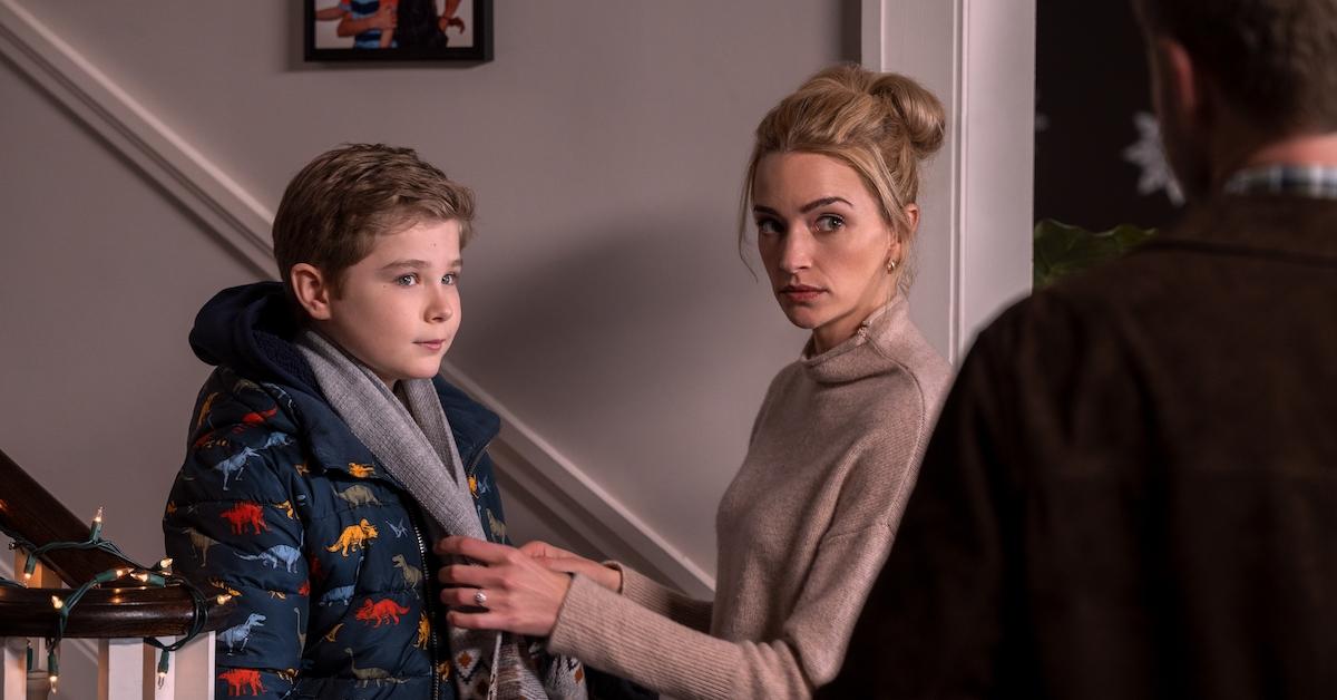 Diesel La Torraca as Austin Miller, Brianne Howey as Georgia in episode 206 of 'Ginny & Georgia'