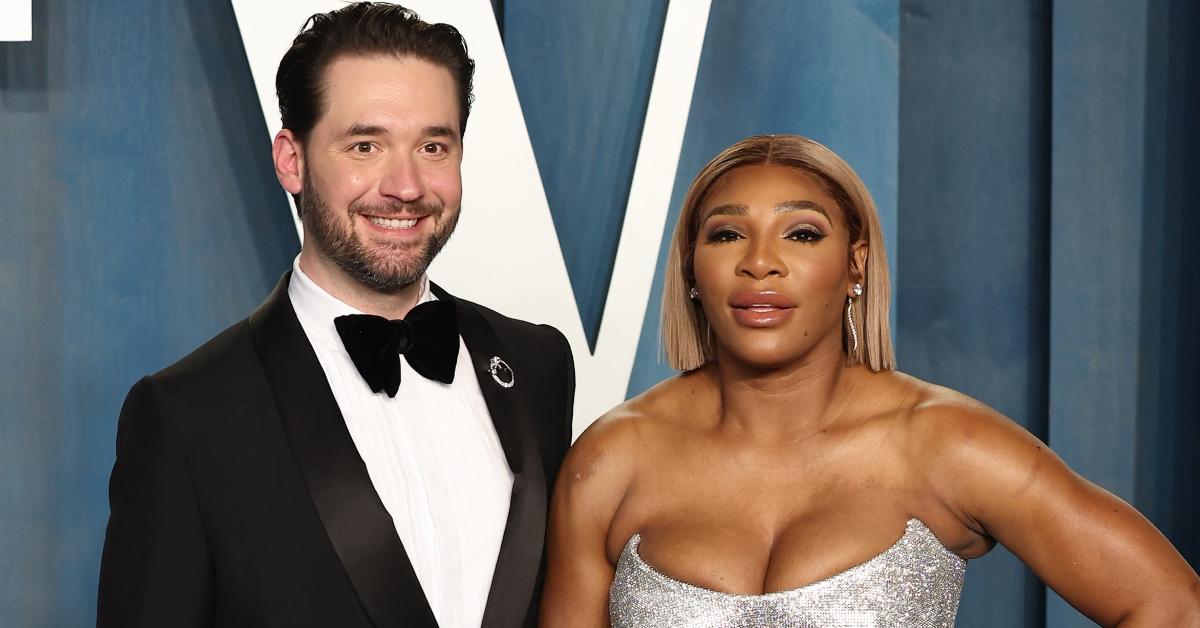 Serena Williams and husband Alexis Ohanian.