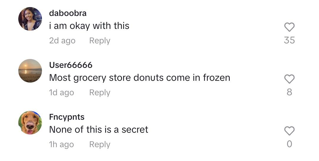 tiktok comment walmart donuts