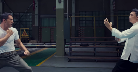 did ip man really fight a marine