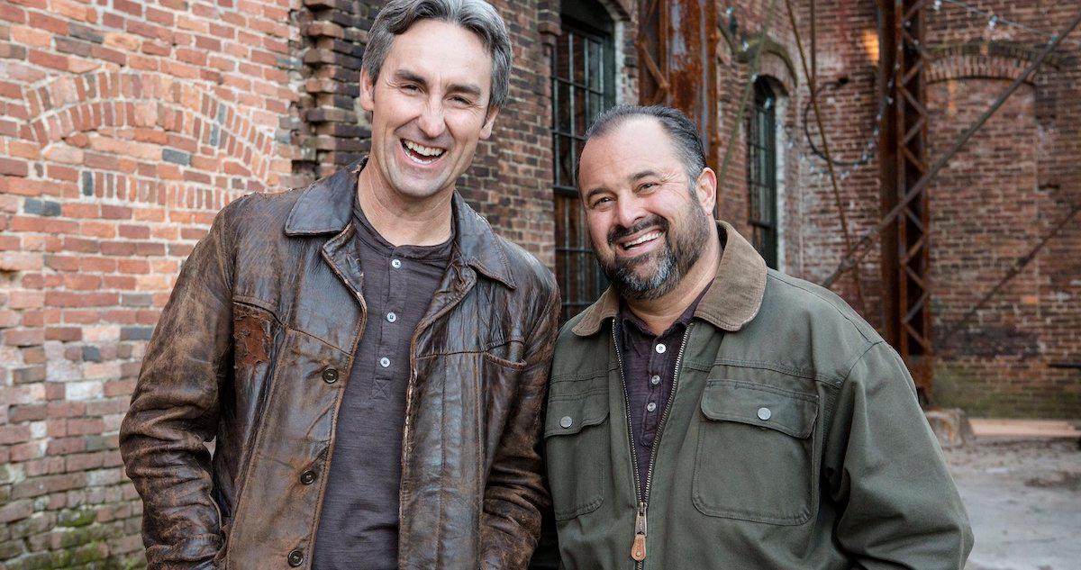 american pickers staged