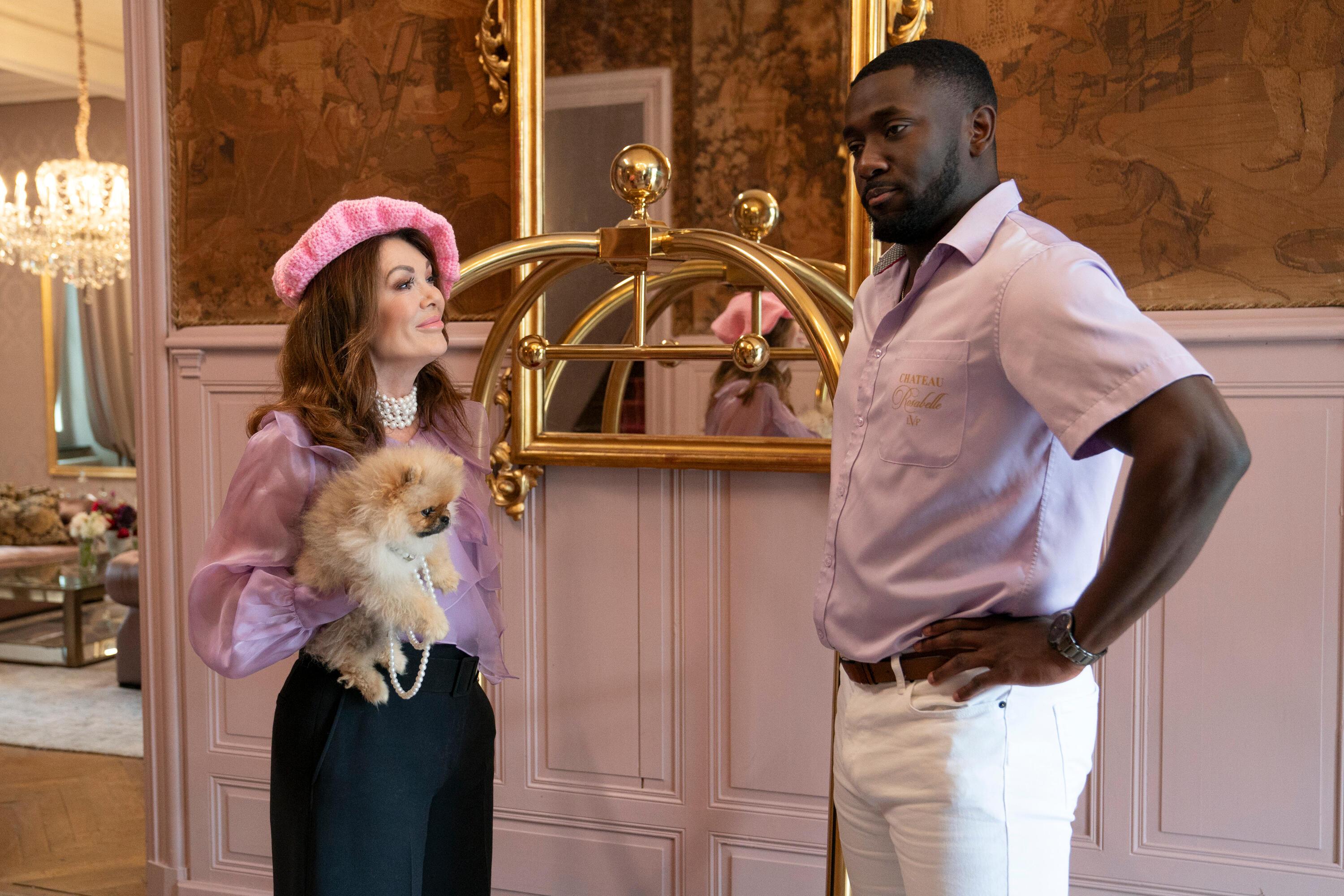 Lisa Vanderpump and Andre Mitchell