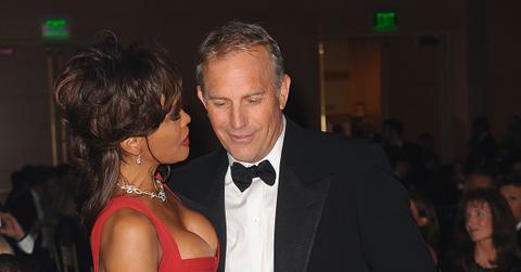 (l-r) Whitney Houston and Kevin Costner in 2008