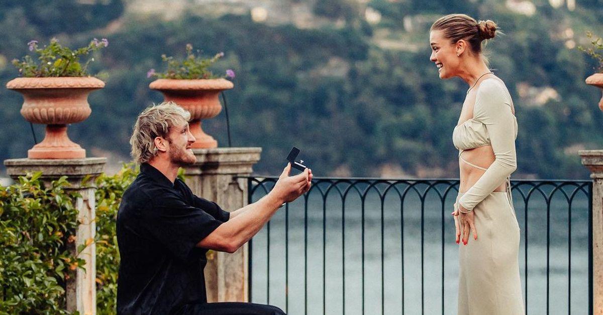 Logan Paul proposes to Nina Agdal