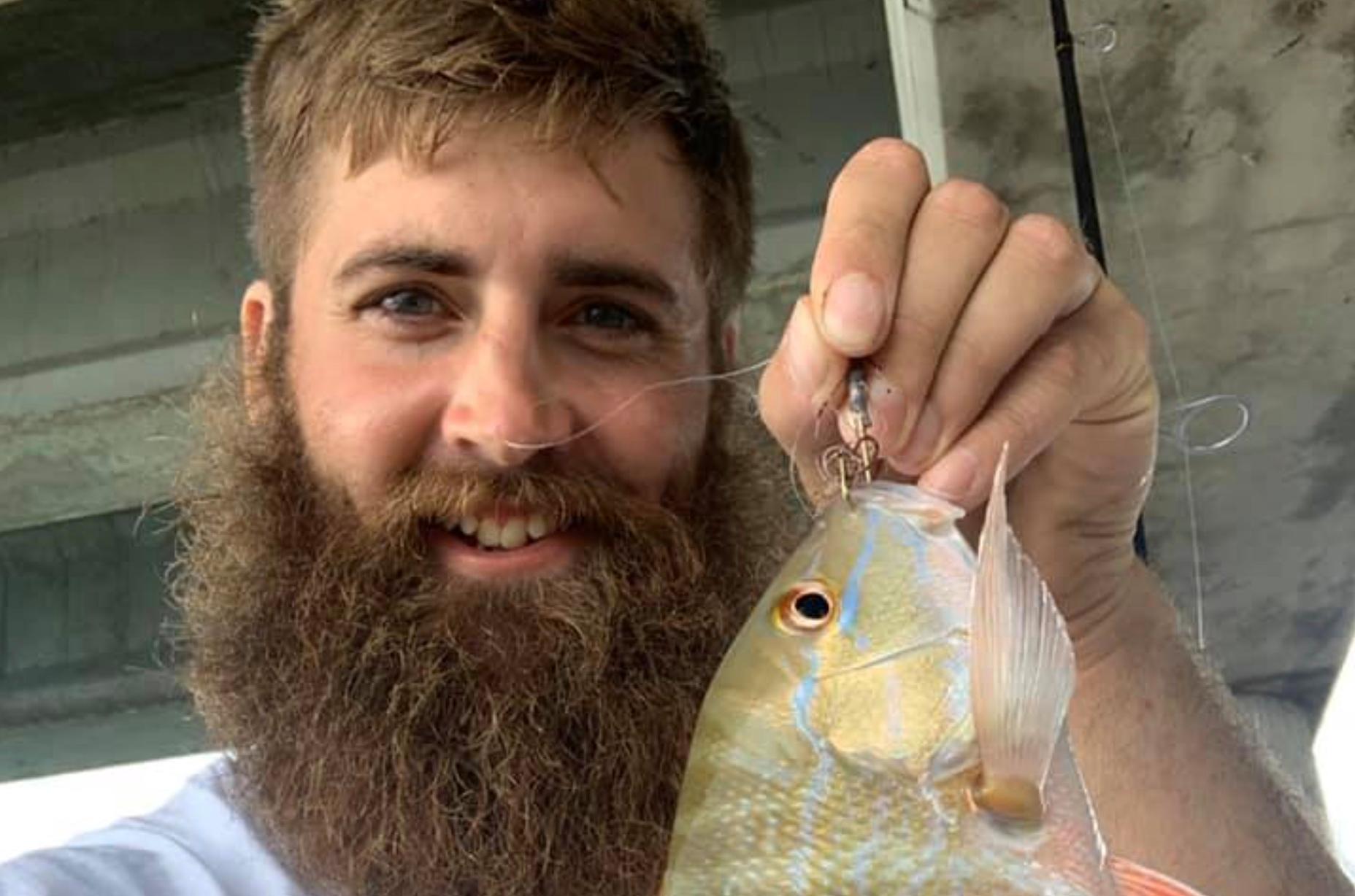 Jack Bunnell from 'Deadliest Catch' shows off captured fish