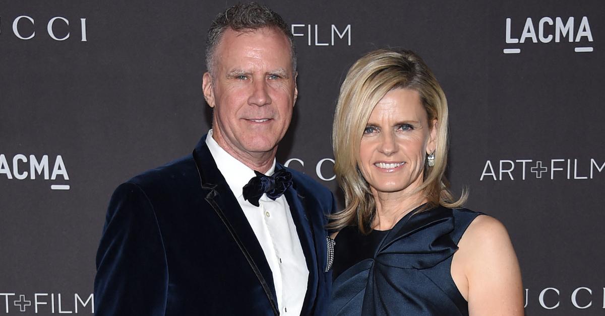 Will Ferrell and his wife Viveca Paulin in 2019.