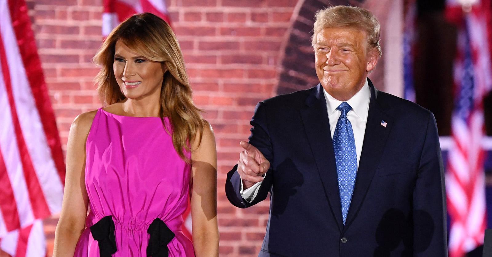 melania and Donald Trump