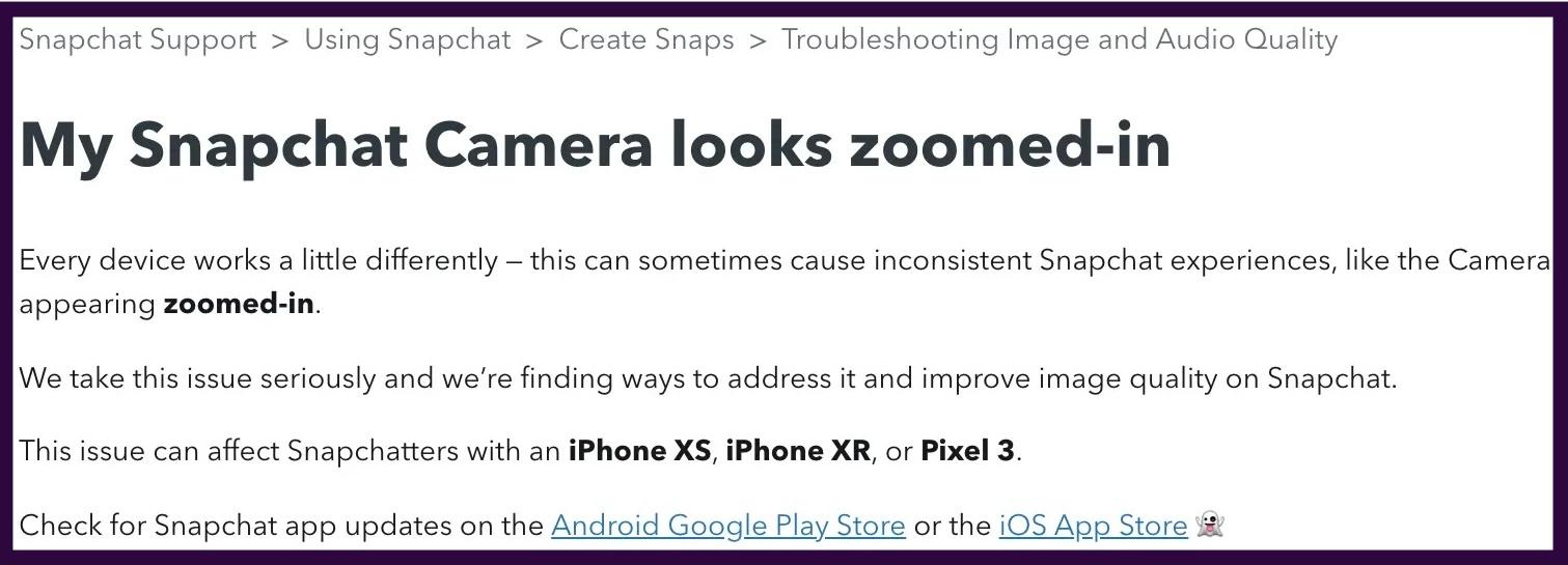 why-is-my-snapchat-zoomed-in-troubleshooting-fixes