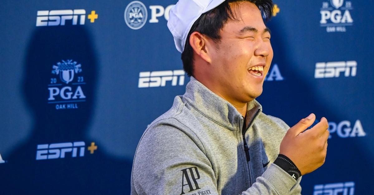 Tom Kim’s PGA Championship Game Was Eventful —What Happened