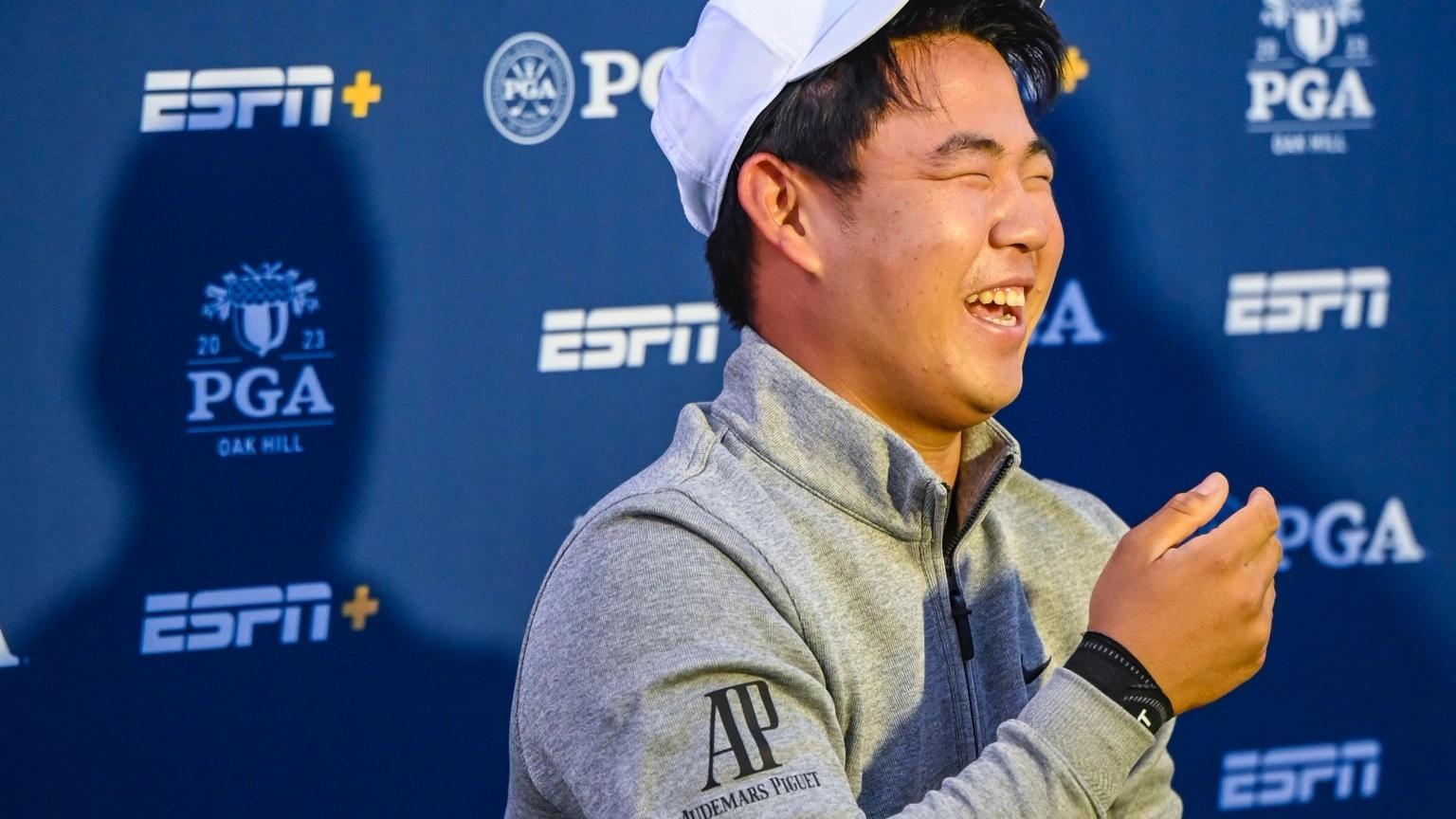 Tom Kim’s PGA Championship Game Was Eventful —What Happened