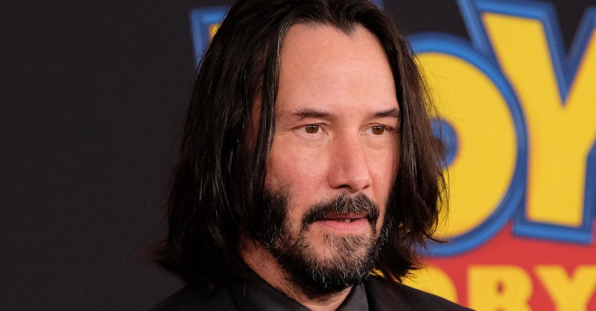 Keanu Reeves at Toy Story 4 premiere