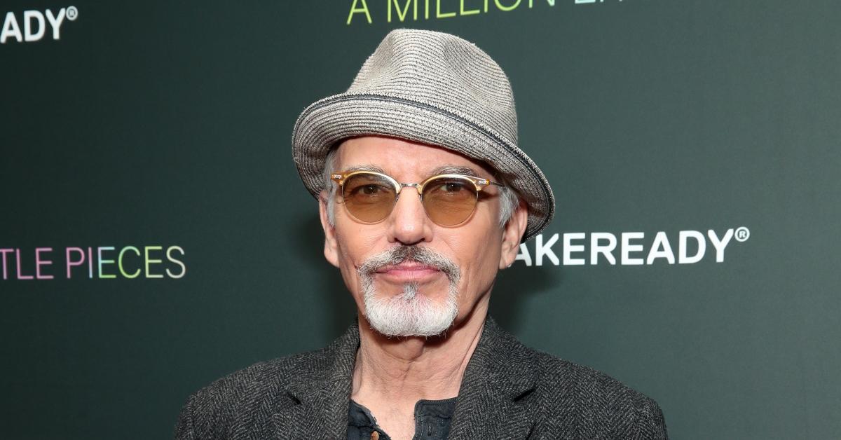 Billy Bob Thornton not smiling as he poses at the premiere of 'A Million Little Pieces'. 