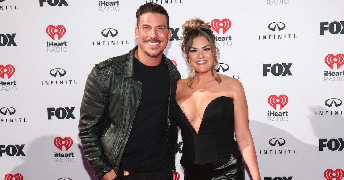 Jax Taylor and Brittany Cartwright at the 2023 iHeartRadio Music Awards held at The Dolby Theatre on March 27, 2023 in Los Angeles