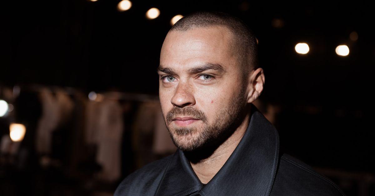 Jesse Williams at the Kenzo Menswear Fall/Winter fashion show in 2017 in Paris, France.