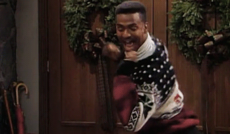 carlton dance gif christmas