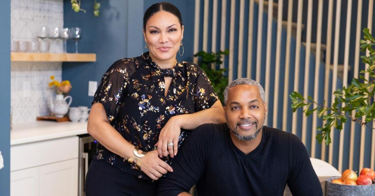 Egypt Sherrod and Mike Jackson pictured together in 2023