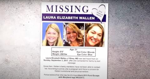 Laura Wallen's missing person's flyer