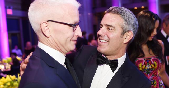 Anderson Cooper and Andy Cohen