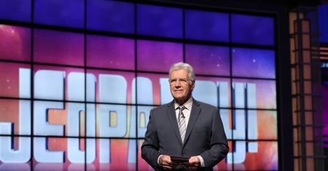 Alex Trebek as 'Jeopardy!' host