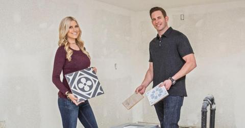 (l-r): Christina Haack and Tarek El Moussa on 'Flip or Flop'