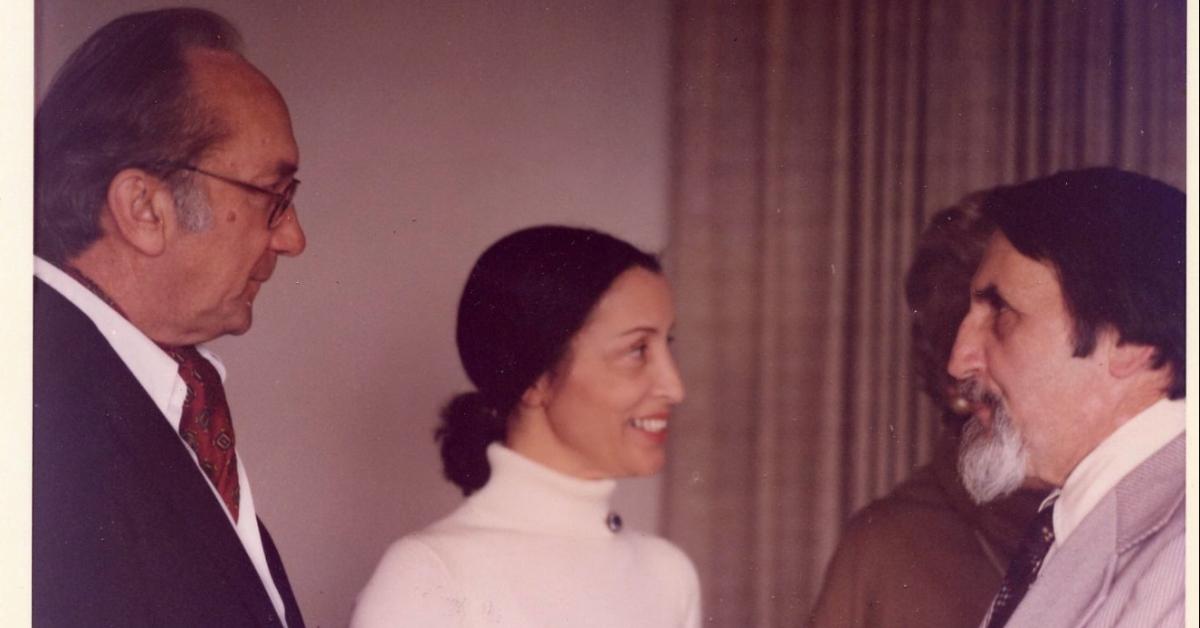 Ranger Betty Reid Soskin (R) with her second husband, William Soskin (L)