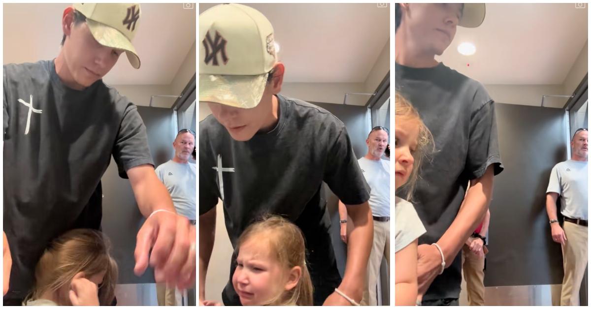 Dad Confronted After Entering Women’s Restroom With His Daughters