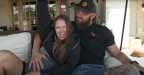 Ronda Rousey and Travis Browne
