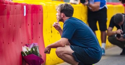 Pierre Gasly pays tribute to late best friend Anthoine Hubert at Spa.