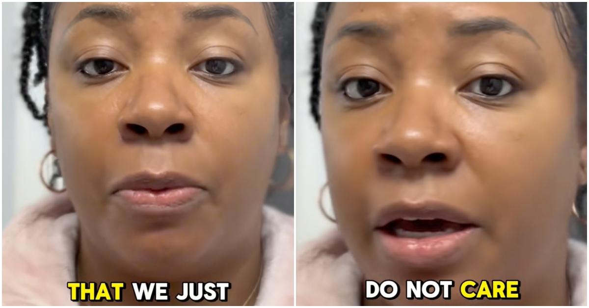 Viral video about woman's "We Do Not Care Club."