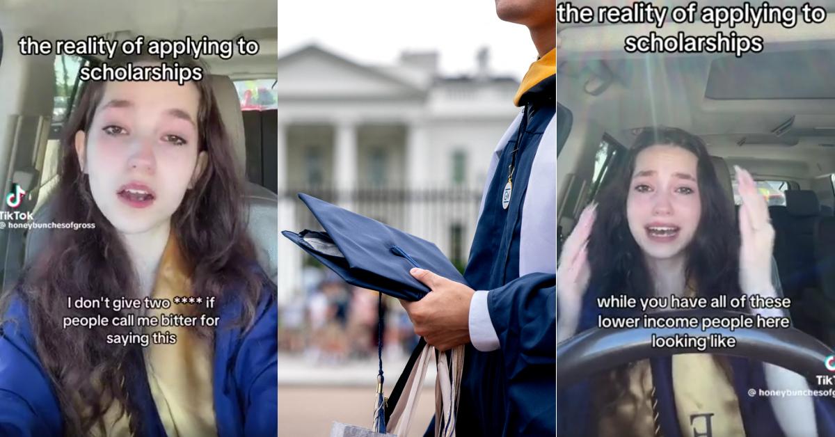 Only Rich Kids Get Scholarships - crying student's video goes viral on TikTok and Reddit