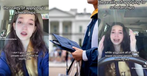 Only Rich Kids Get Scholarships - crying student's video goes viral on TikTok and Reddit