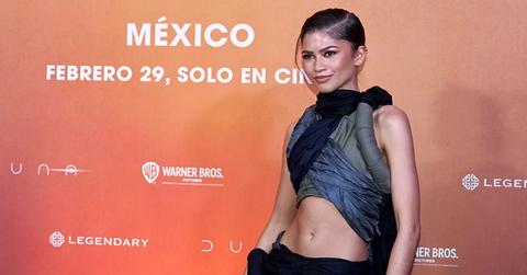 Zendaya at the photocall for the movie 'Dune: Part Two' at Four Seasons Hotel on Feb. 5, 2024, in Mexico City, Mexico