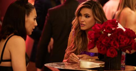 amanza and chrishell apologizing to each other during the season 7 finale