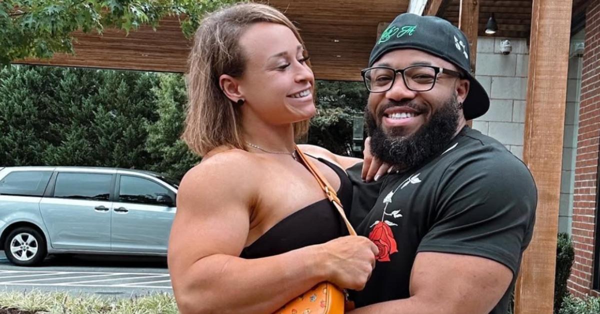 Jordynne Grace (L) and her husband