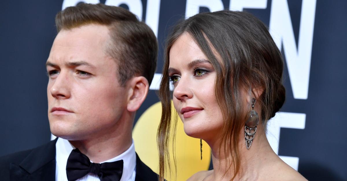 Who is Taron Egerton Dating? Pictured: Taron Egerton and Emily Thomas