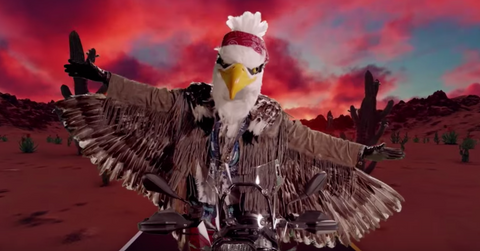 eagle masked singer feature