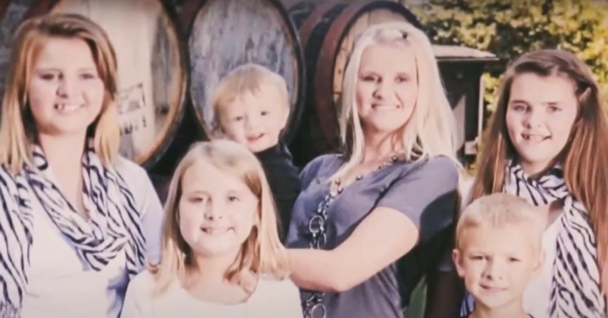 Crystal Rogers with her kids