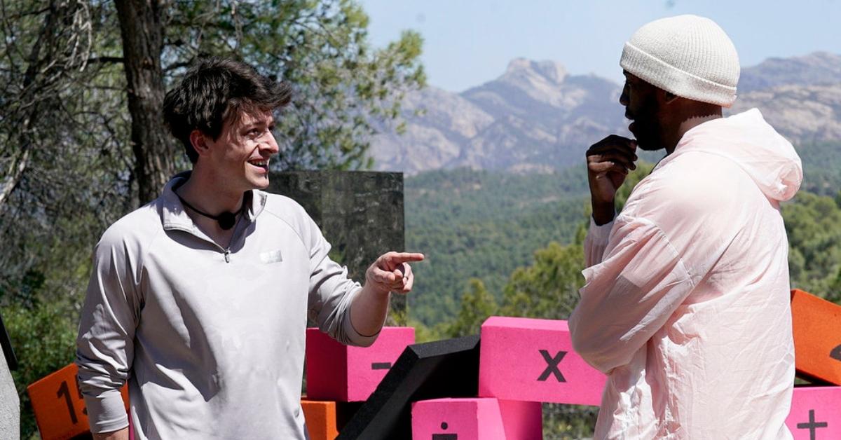 (l-r): Jack Usher and Xavier Prather talking on 'The Anonymous'