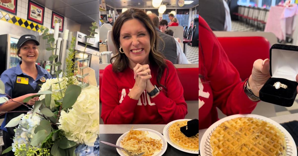 Man Proposes at Waffle House in Viral Clip