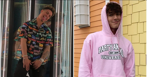 YouTube vs. TikTok boxing Austin McBroom and Bryce Hall