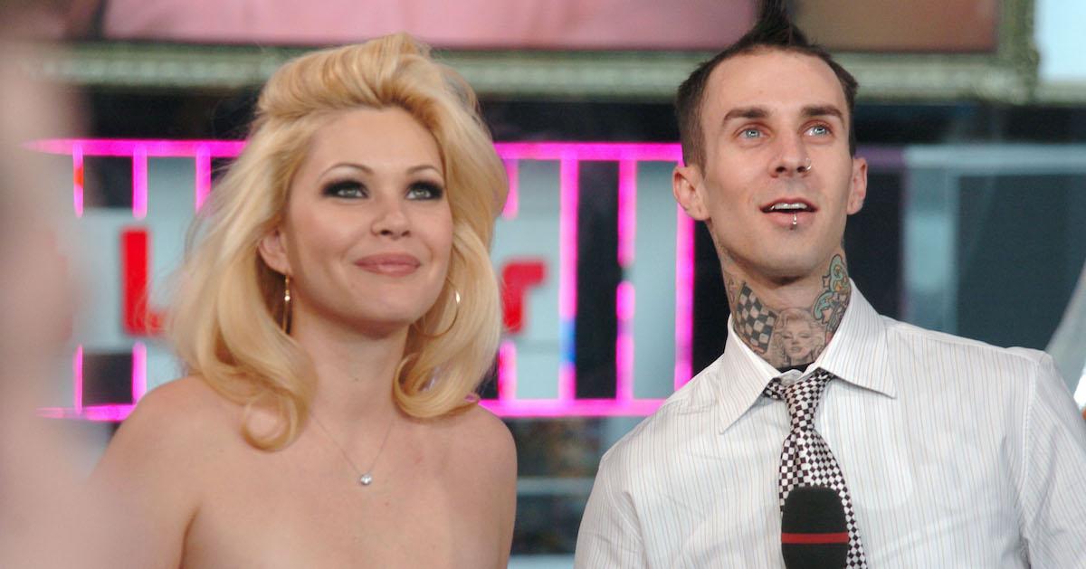 Shanna Moakler and Travis Barker