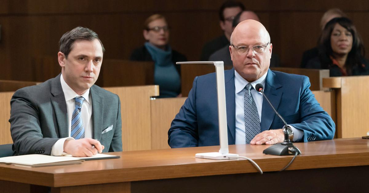 Cyrus Lane and Michael Chiklis in the "Scott’s Story" series premiere episode of 'Accused.'