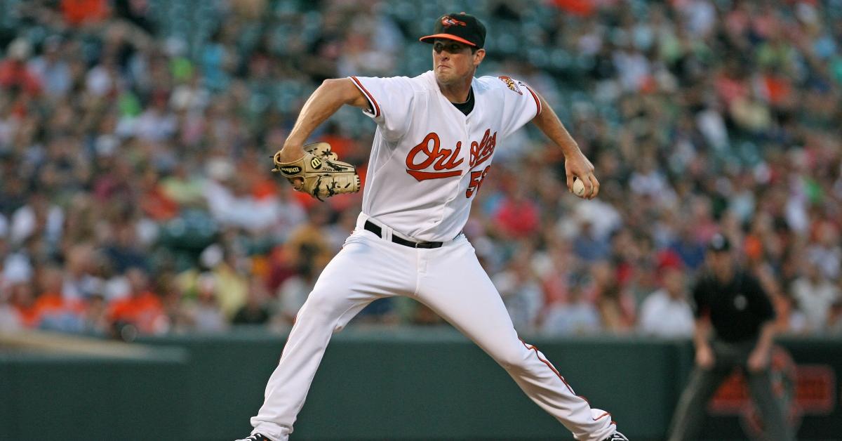 Brian Matusz at a 2009 game