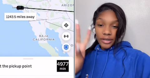 TikToker 1,200 Mile Uber Ride Cancellation