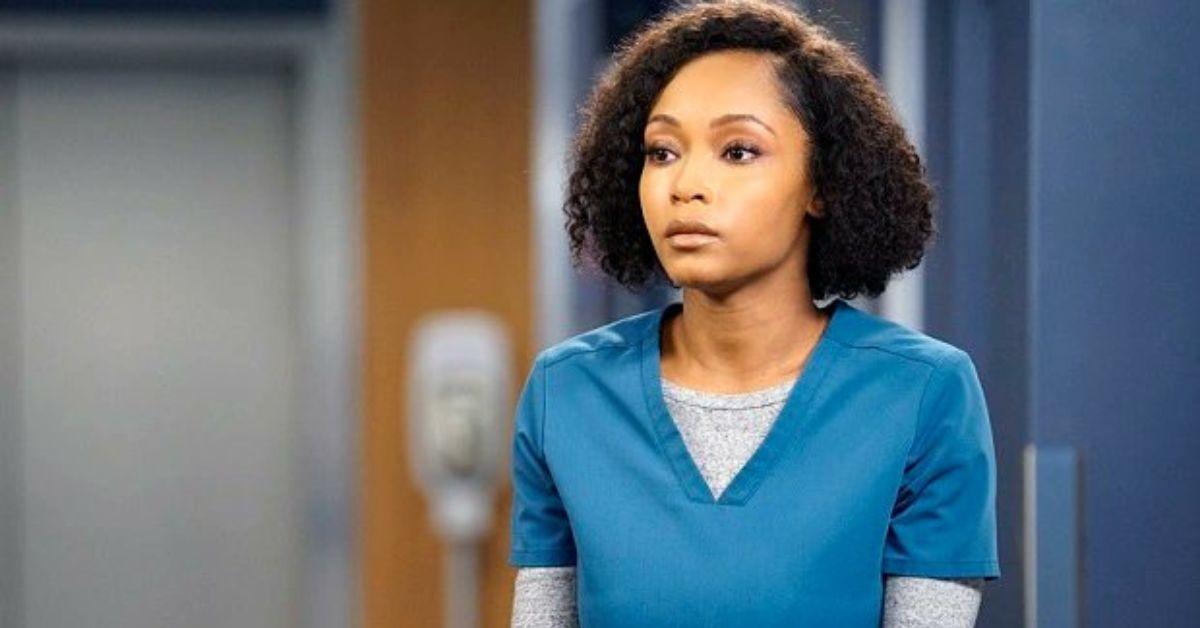 Yaya DaCosta as April Sexton on 'Chicago Med.'